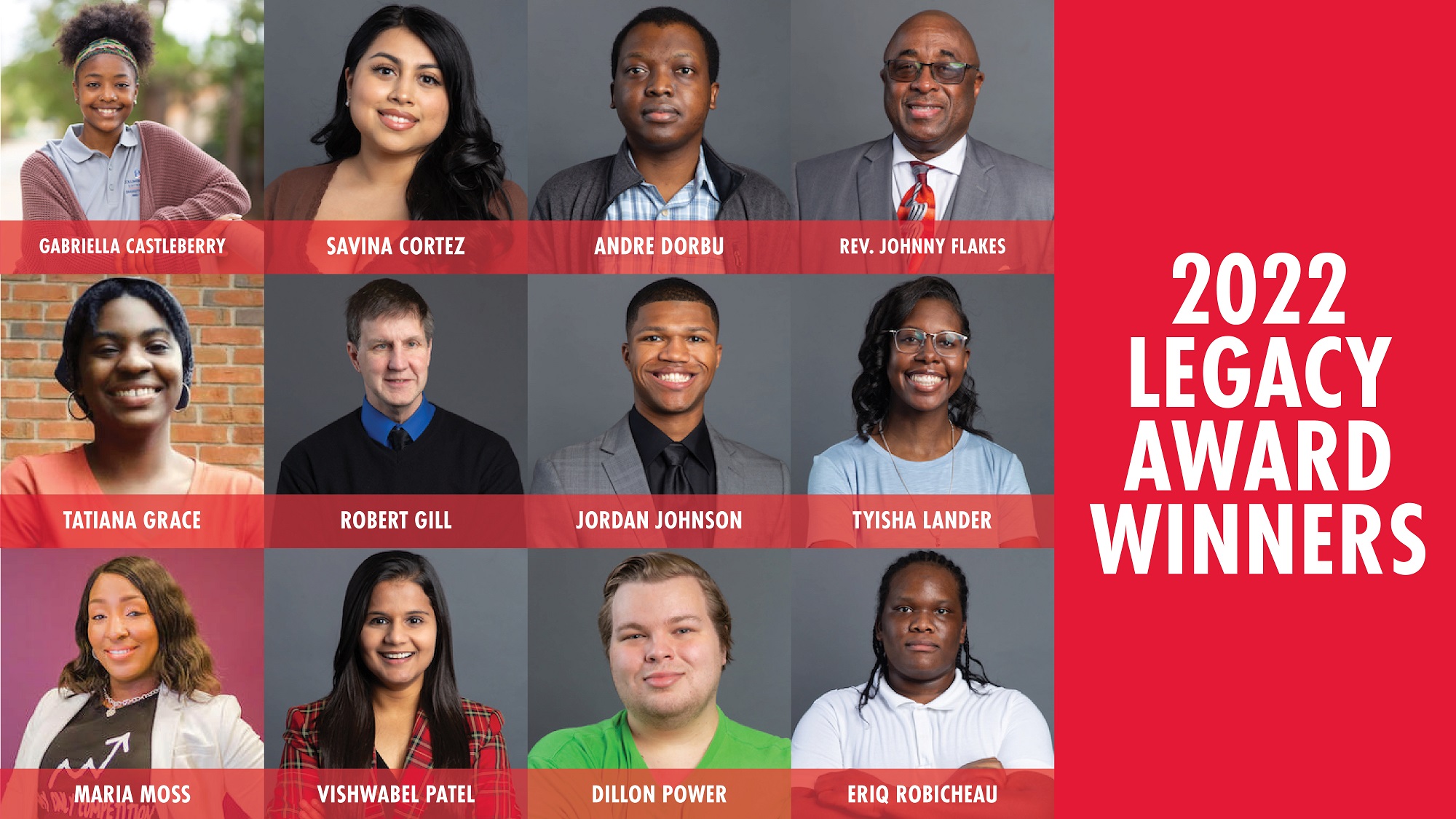 2022 Legacy Award Winners