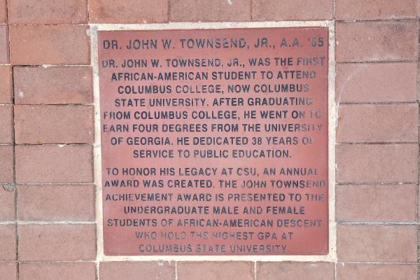 John Townsend memorial paver