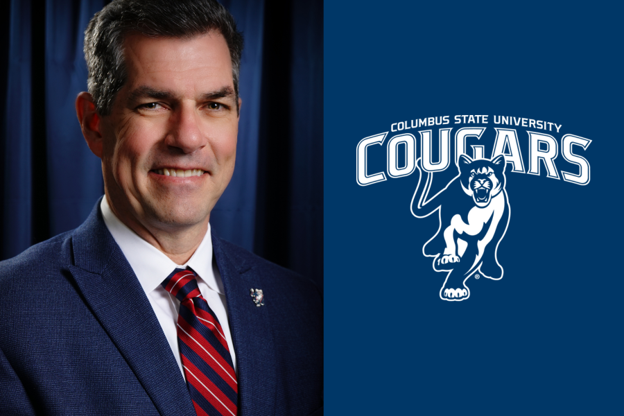 Todd Reeser, CSU "Running Cougar" Athletics logo
