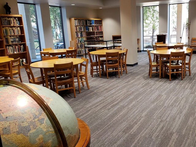 Interior photo of the Archives & Special Collections
