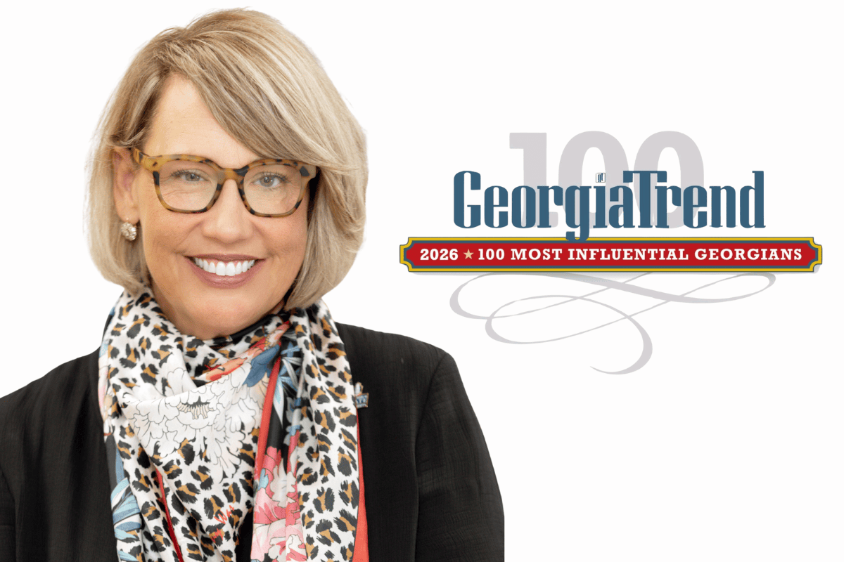 Headshot of Stuart Rayfield with a graphic that reads: 100 Georgia Trend, 2026, 100 Most Influential Georgians