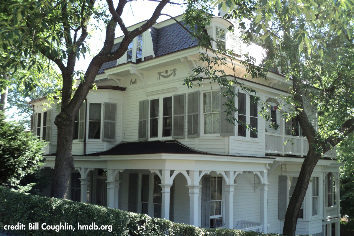 McCullers' former residence in Nyack, New York